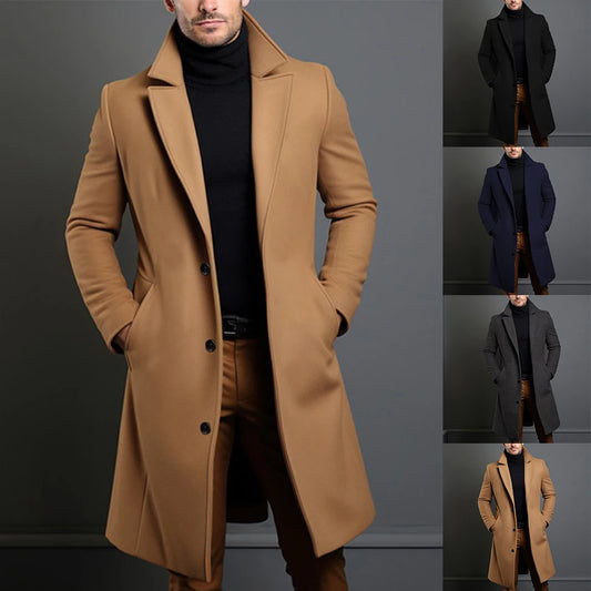 Men's Luxury Trench Coat