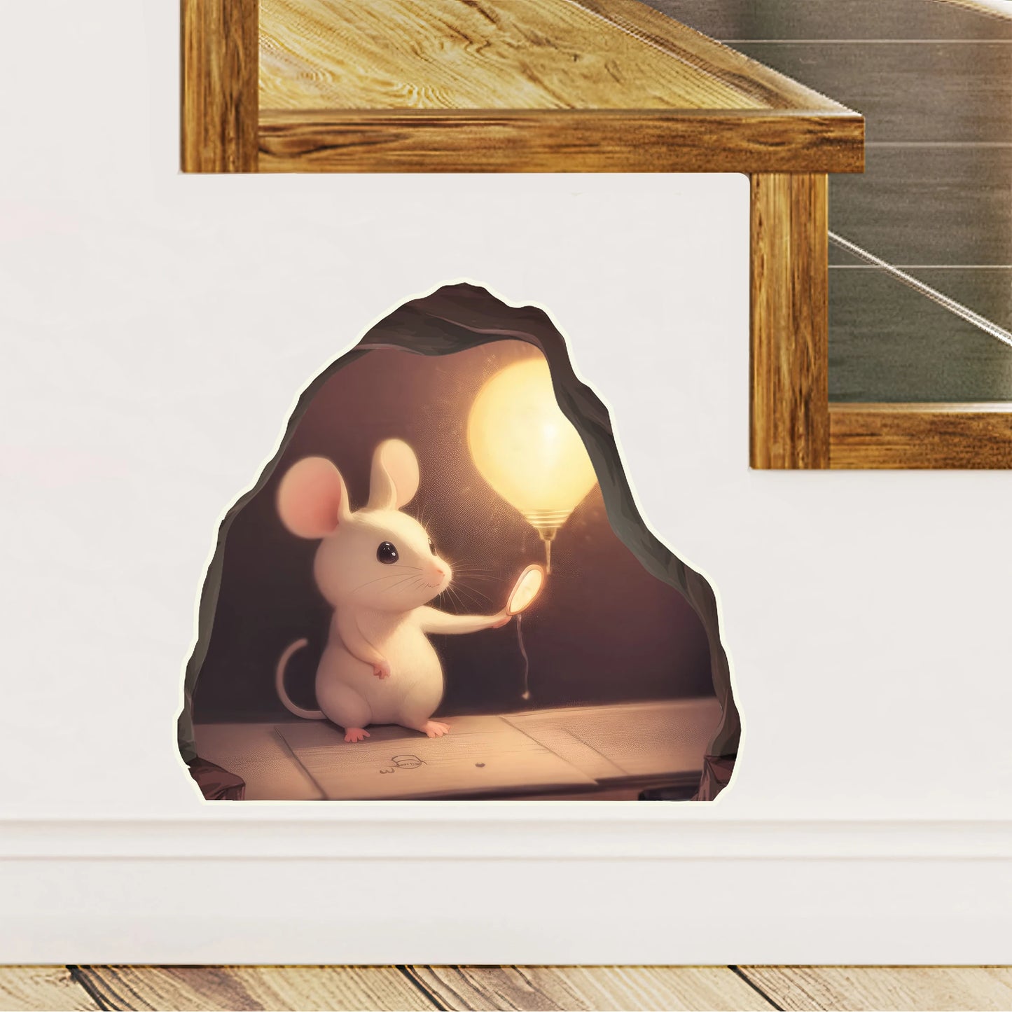 Cute Mouse Wall Sticker