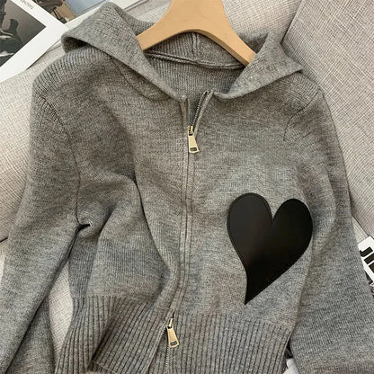 Anime Heart Cardigan