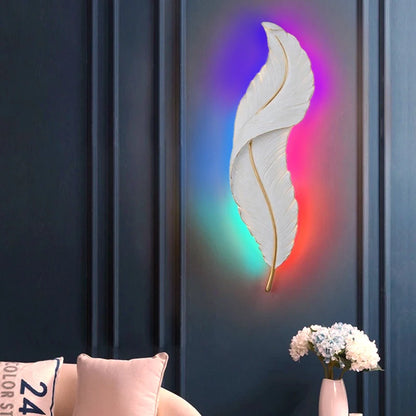 High Quality Feather LED Wall Lamp