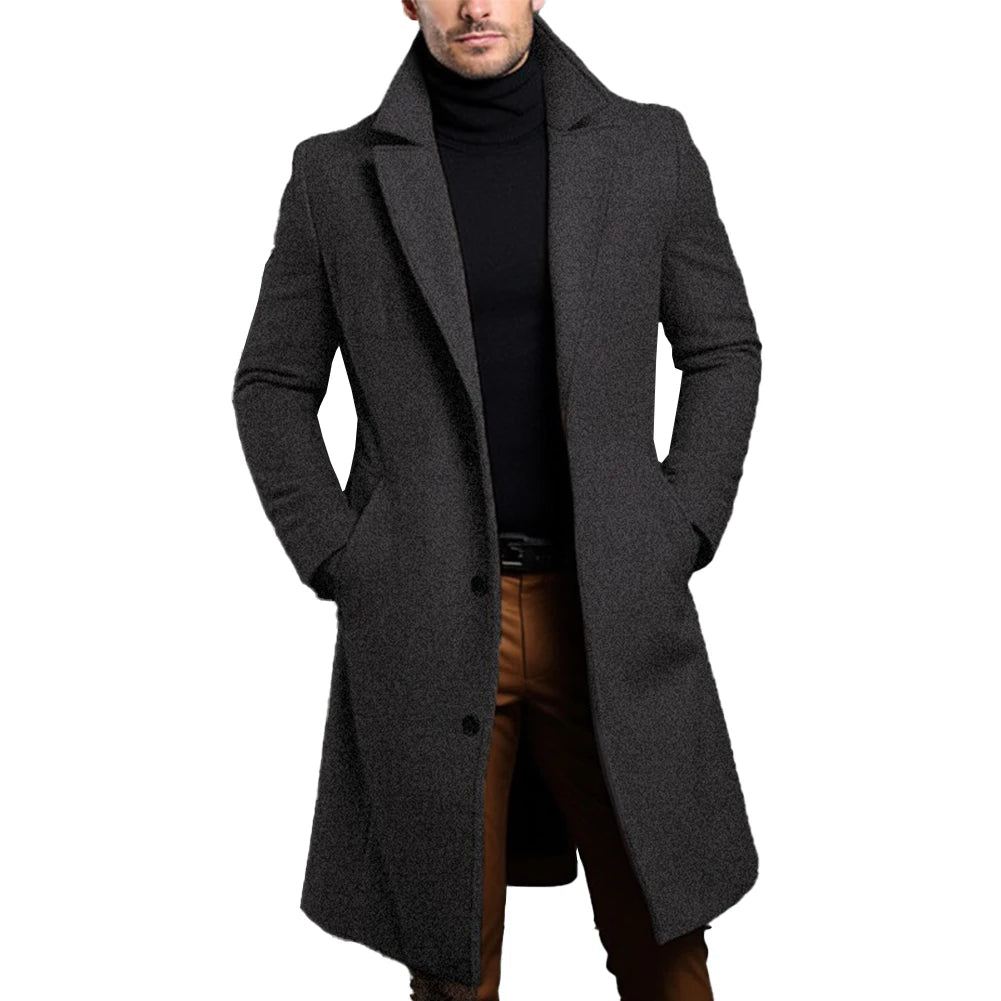 Men's Luxury Trench Coat