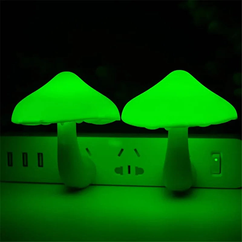 Outlet Mushroom Night Light